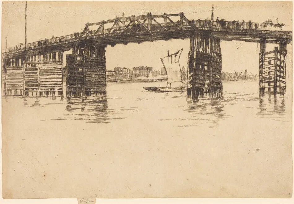 Old Battersea Bridge by James McNeill Whistler