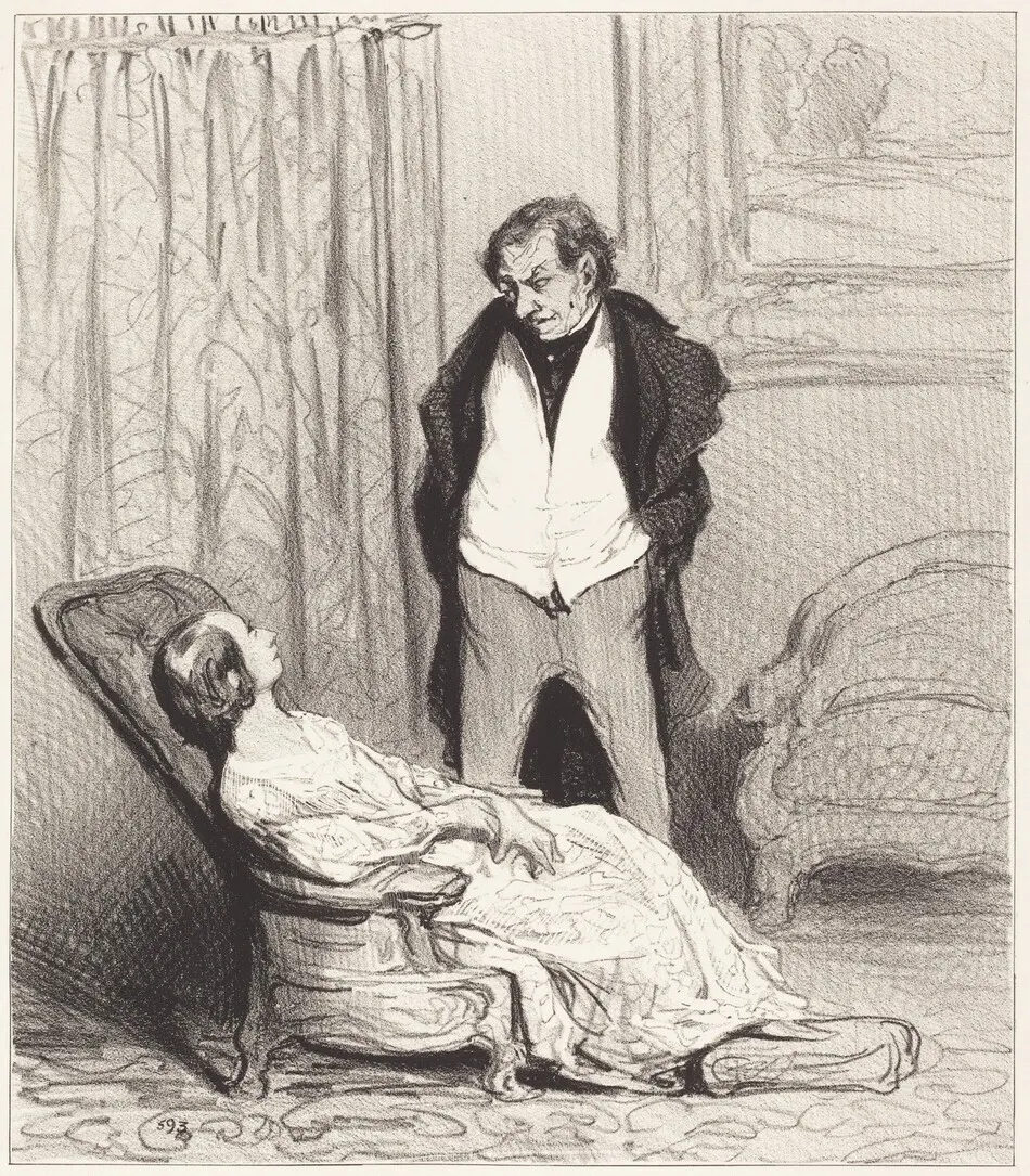 Carotte de l'écrin by Honoré Daumier