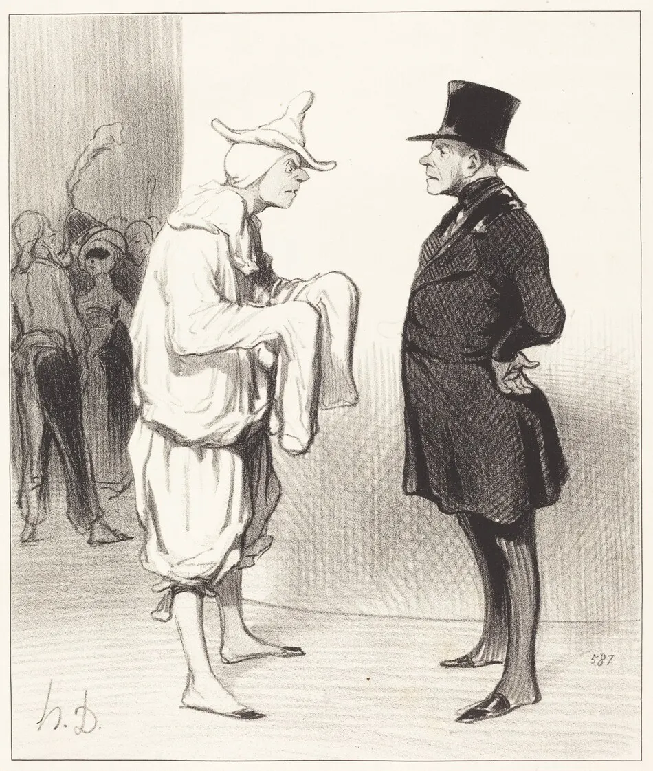 Carotte du voltigeur by Honoré Daumier