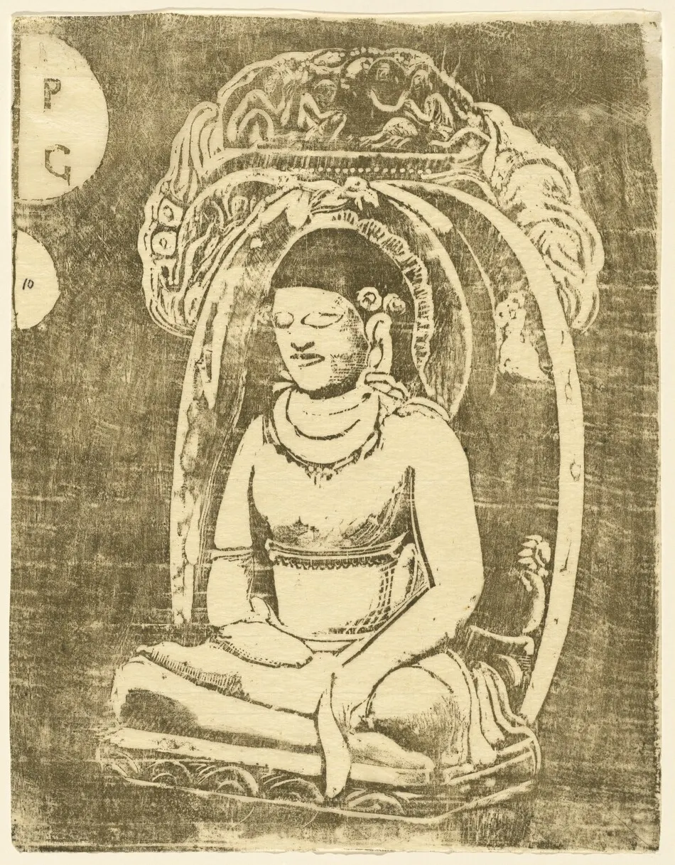 Bouddha (Buddha) by Paul Gauguin