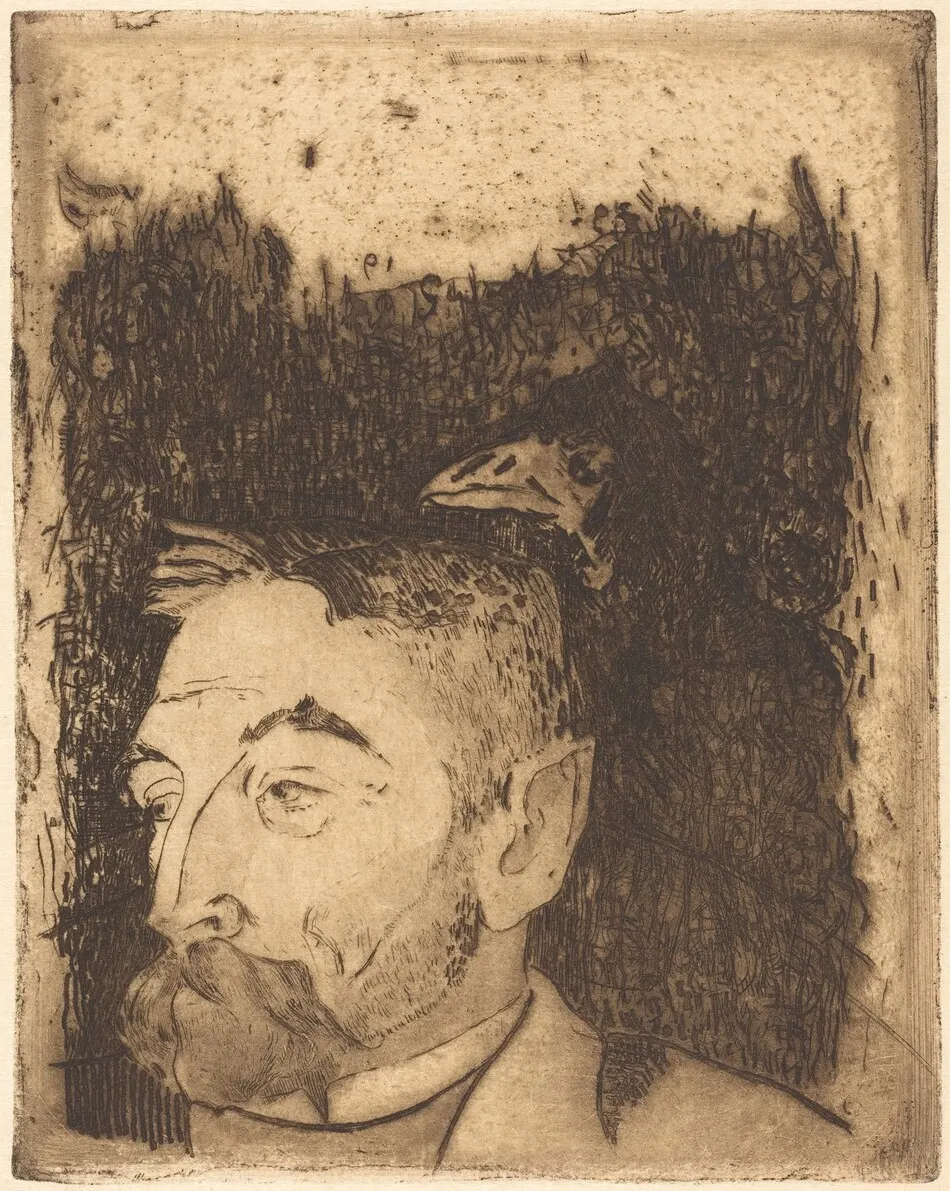 Stéphane Mallarmé by Paul Gauguin