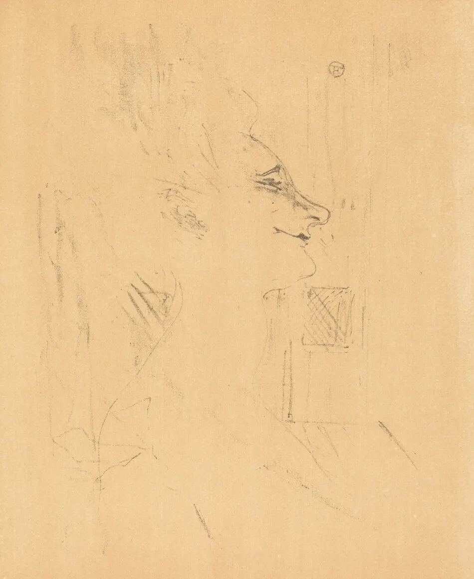 Drunkard (Soularde) by Henri de Toulouse-Lautrec