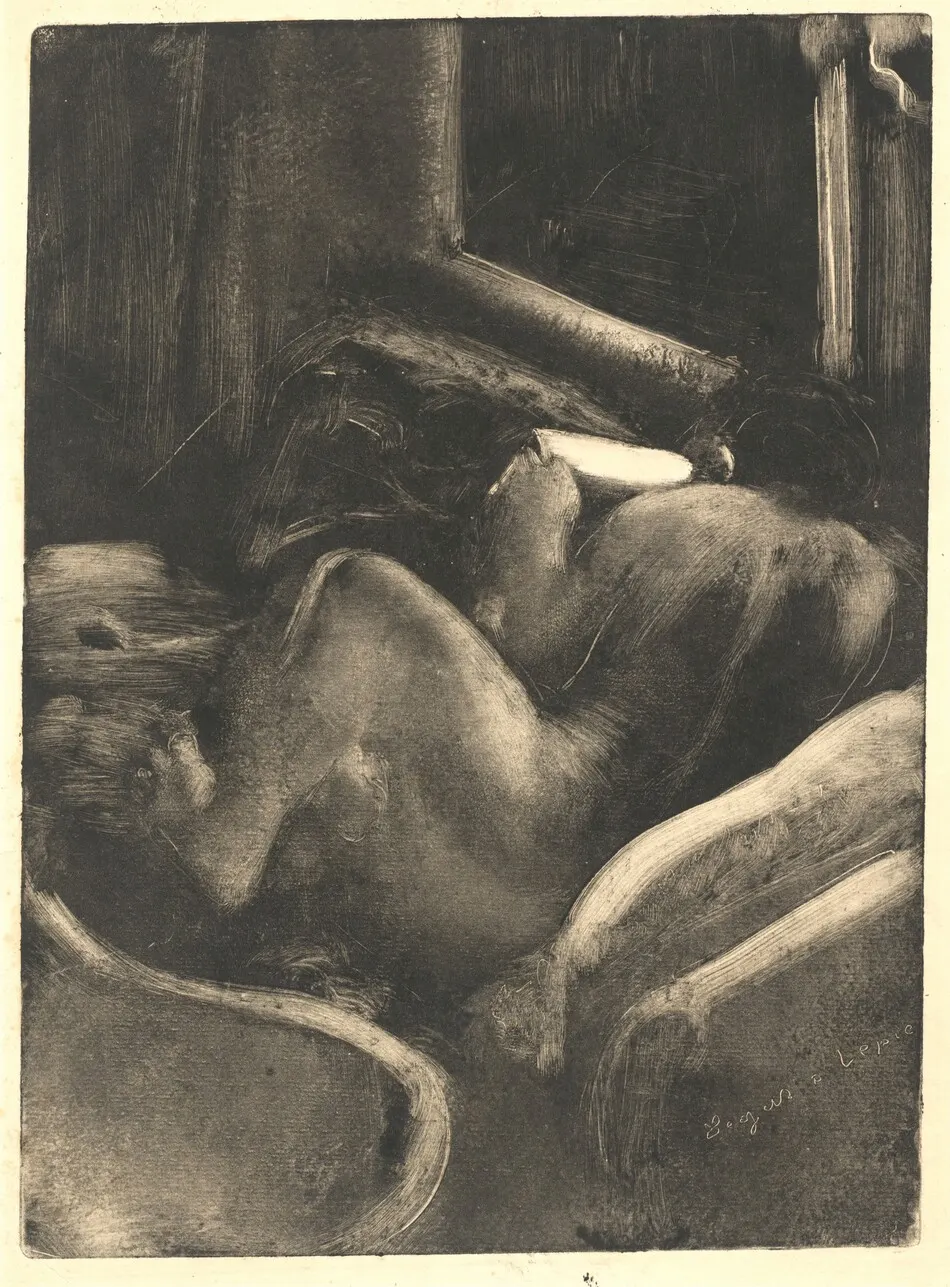 Woman Reading (Liseuse) by Edgar Degas