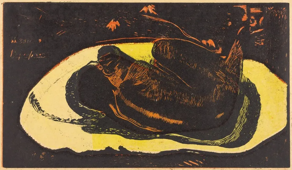 Manao Tupapau (She is Haunted by a Spirit) by Paul Gauguin