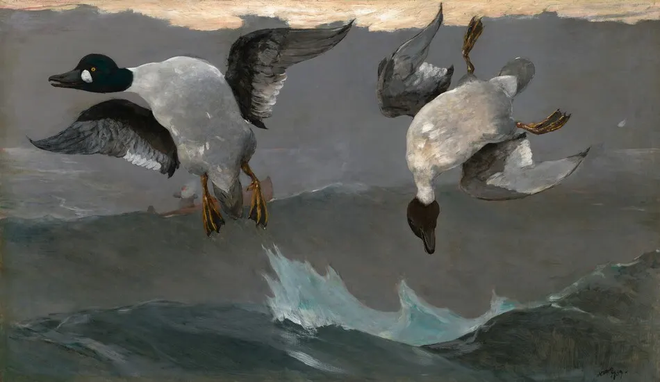 Right and Left by Winslow Homer