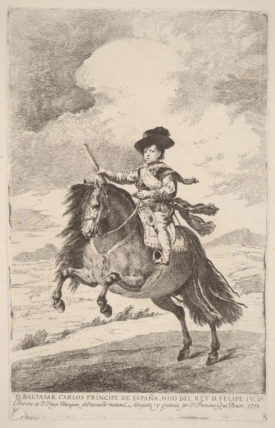Baltasar Carlos by Francisco Goya