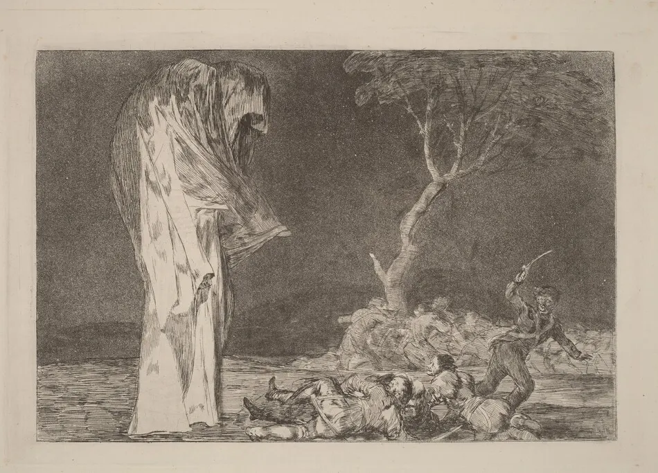 Disparate de miedo (Folly of Fear) by Francisco Goya