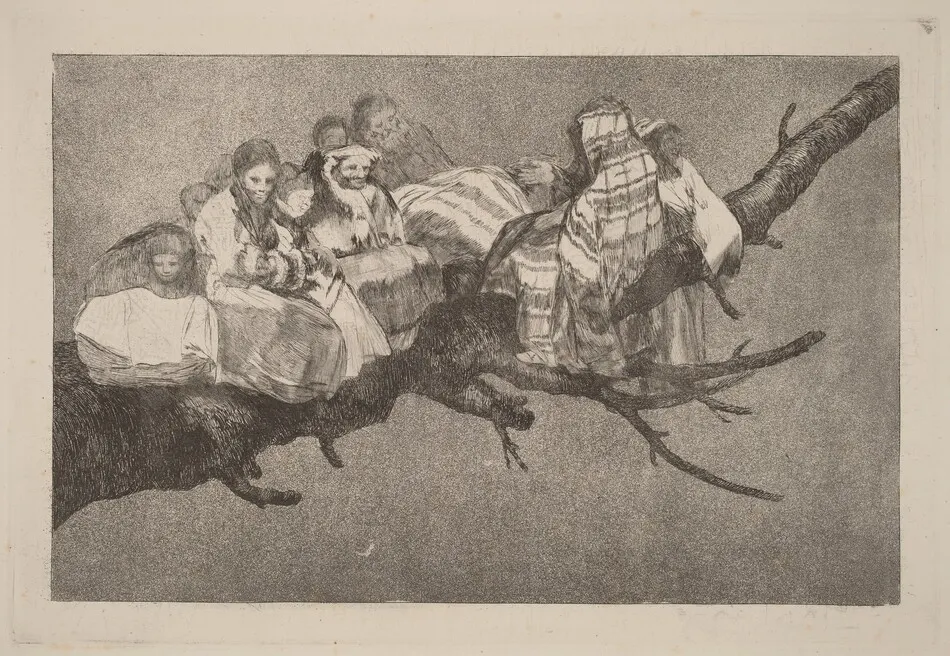 Disparate ridiculo (Ridiculous Folly) by Francisco Goya