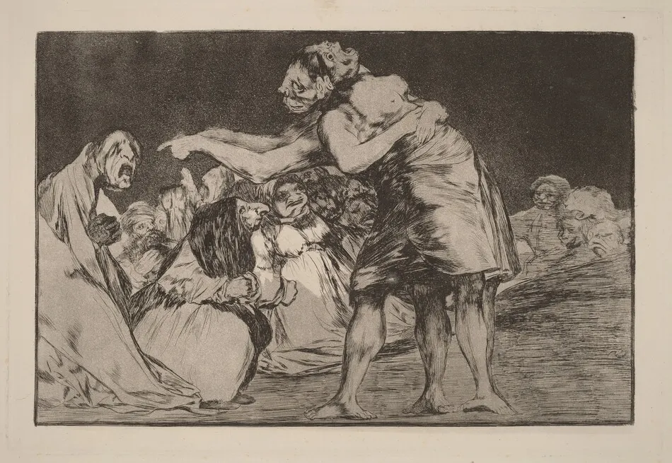 Disparate desordenado (Disorderly Folly) by Francisco Goya