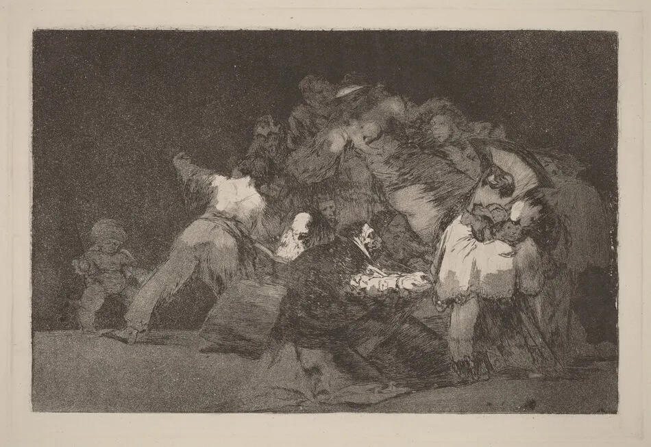 Disparate general (General Folly) by Francisco Goya