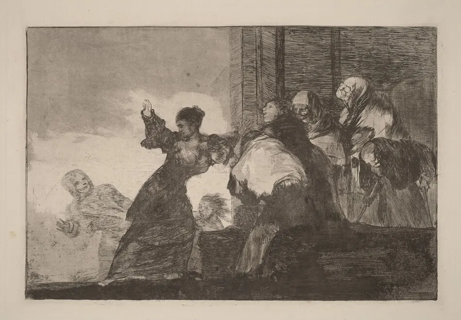 Disparate pobre (Poor Folly) by Francisco Goya