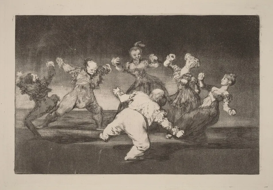 Disparate allegre (Merry Folly) by Francisco Goya
