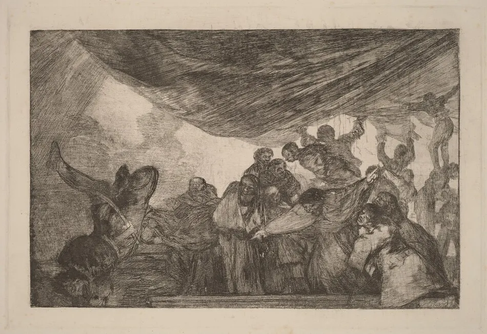 Disparate claro (Clear Folly) by Francisco Goya