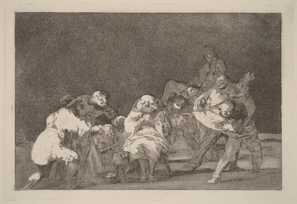 La lealtad (Loyalty) by Francisco Goya