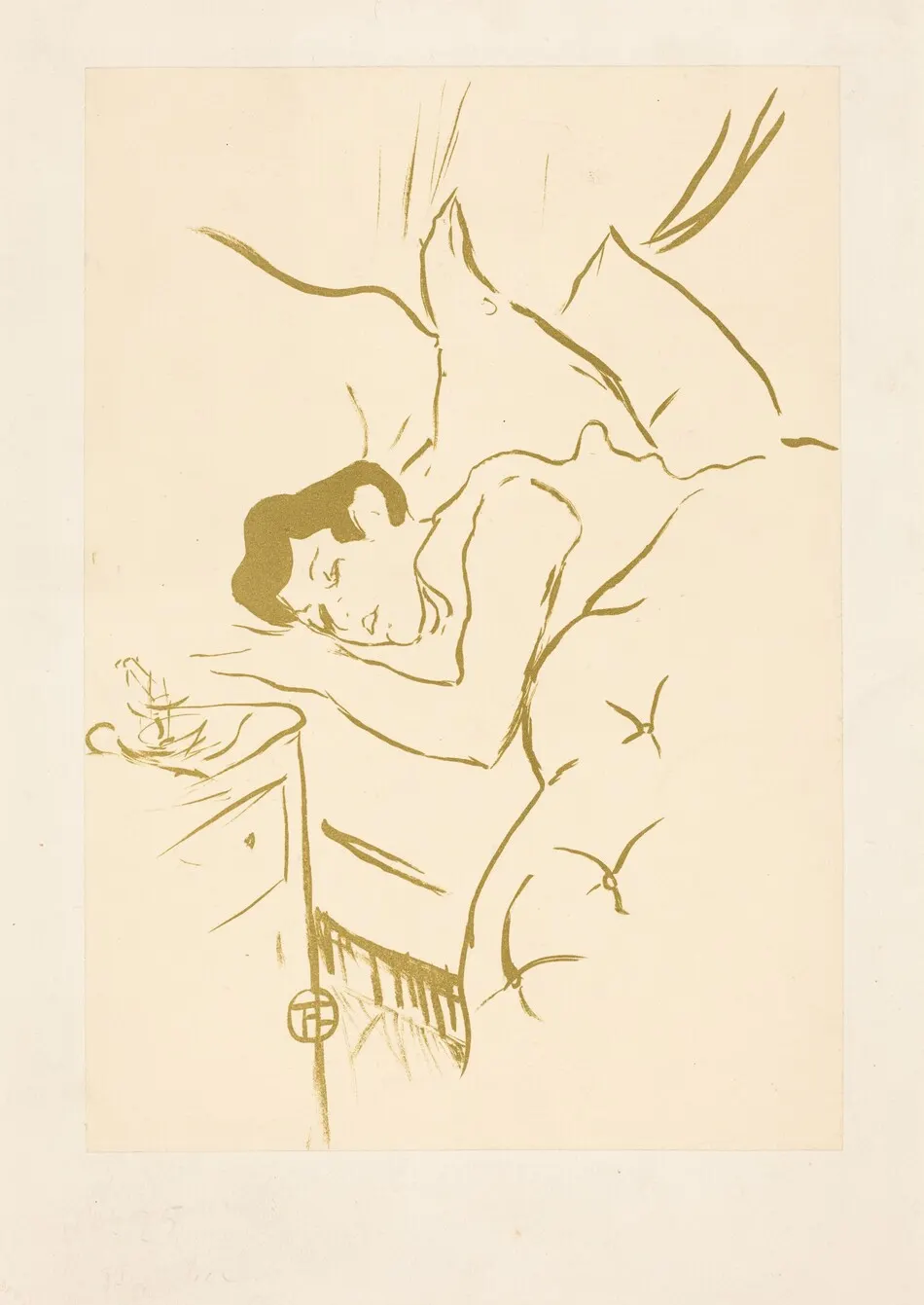 Your Mouth (Ta bouche) by Henri de Toulouse-Lautrec