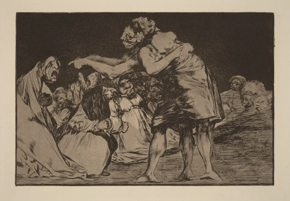 Disparate desordenado (Disorderly Folly) by Francisco Goya