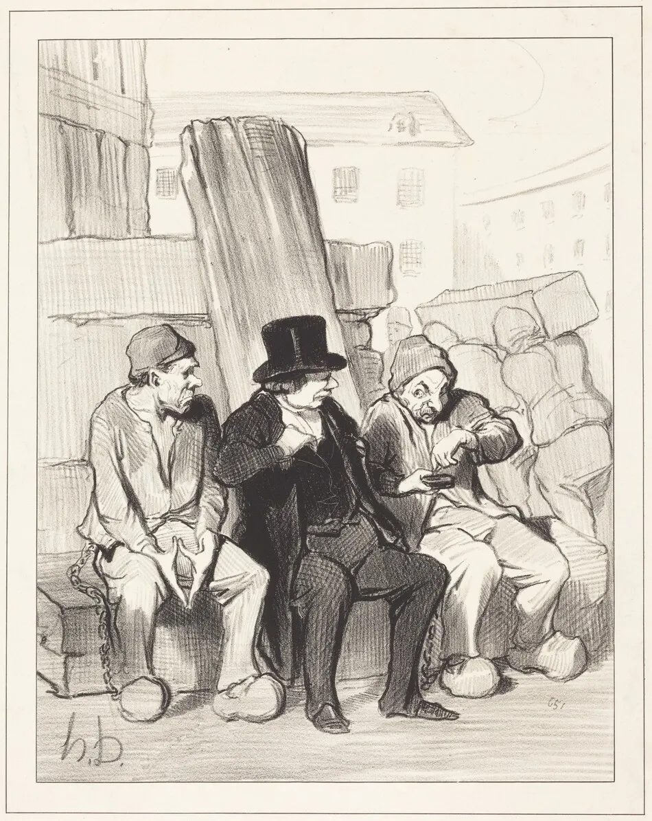 Ainsi donc, mon ami, a vingt-deux ans... by Honoré Daumier