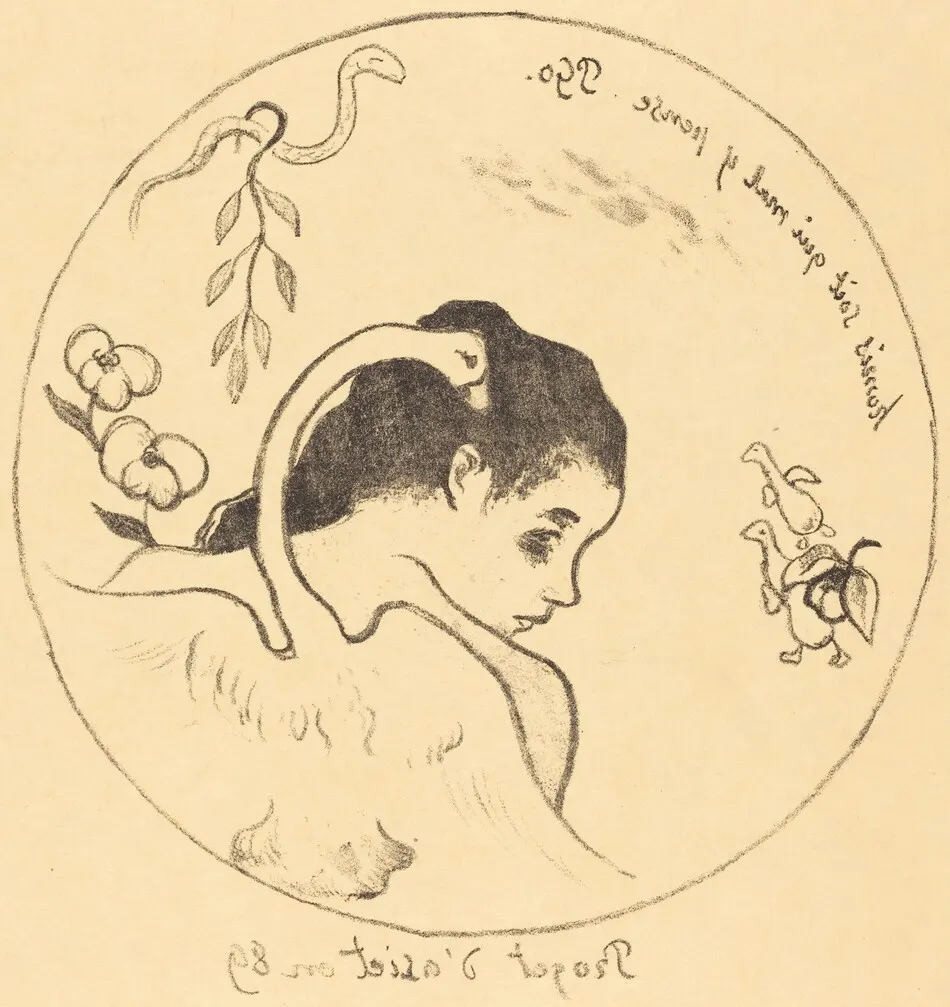 Leda (Cover) by Paul Gauguin