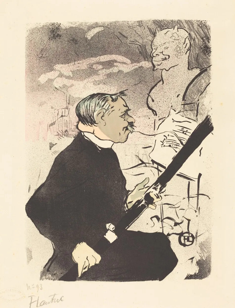 For You (Pour toi!...) by Henri de Toulouse-Lautrec