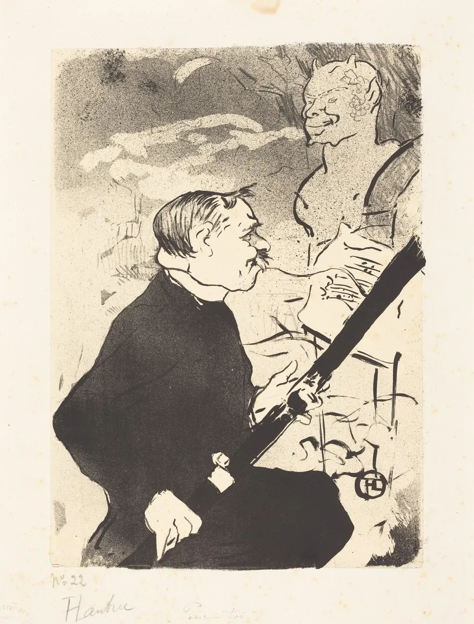 For You (Pour toi!...) by Henri de Toulouse-Lautrec