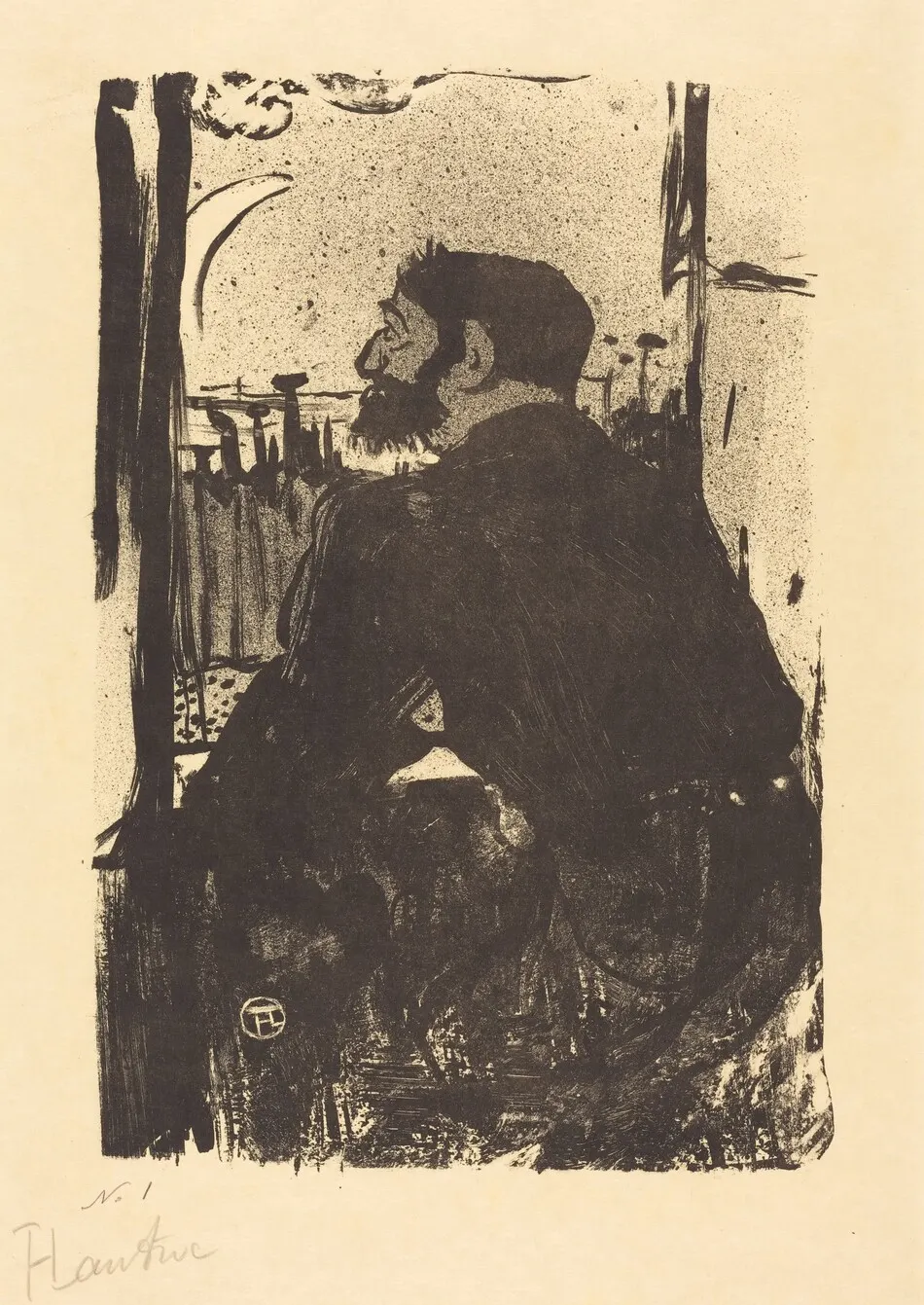 Sleepless Night (Nuit blanche) by Henri de Toulouse-Lautrec