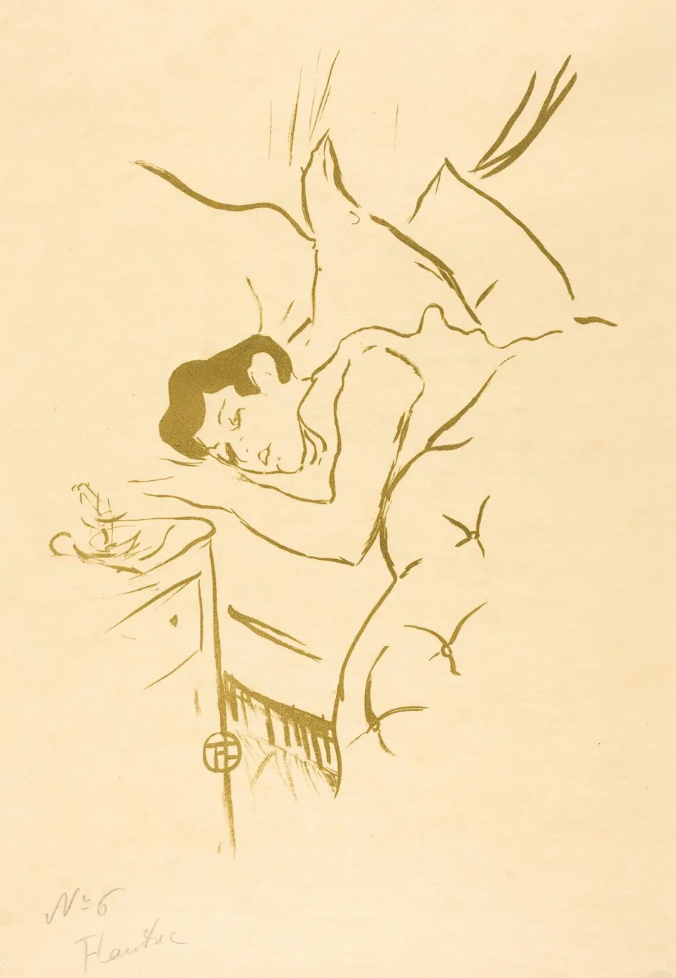 Your Mouth (Ta bouche) by Henri de Toulouse-Lautrec