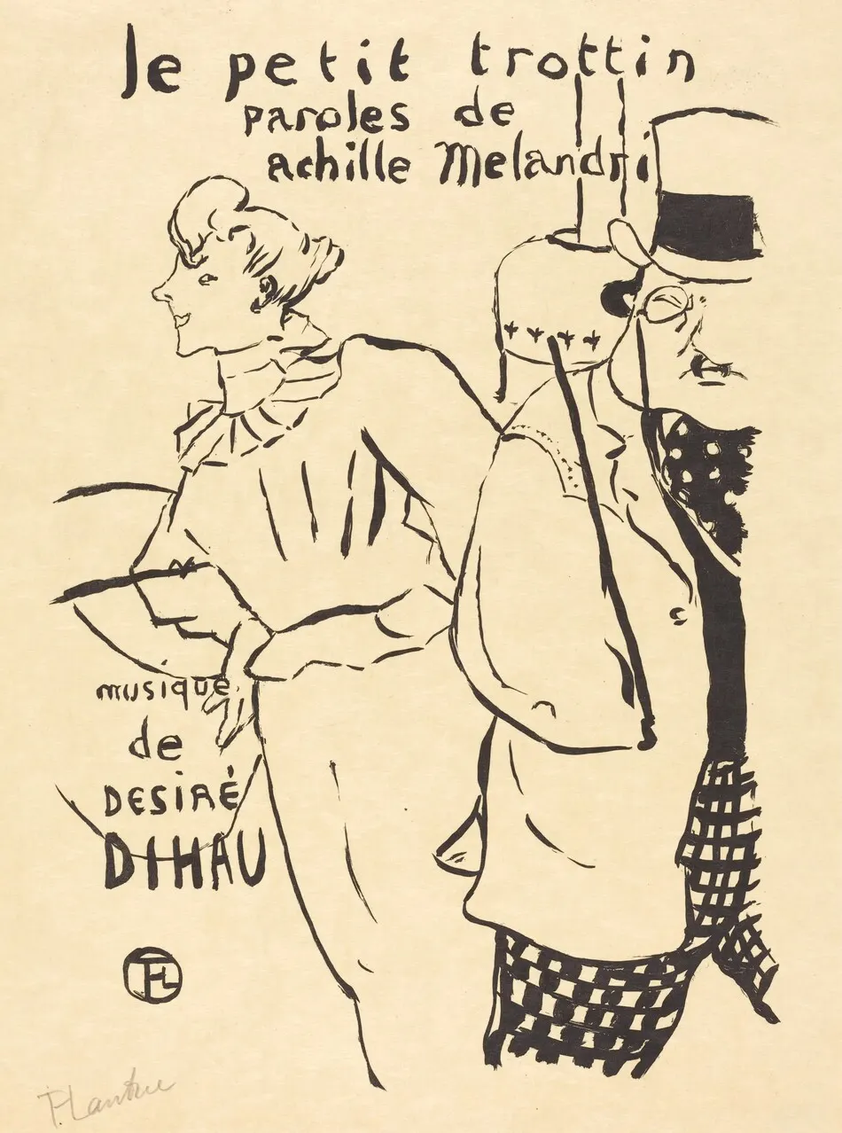 The Little Errand-Girl (Le petit trottin) by Henri de Toulouse-Lautrec