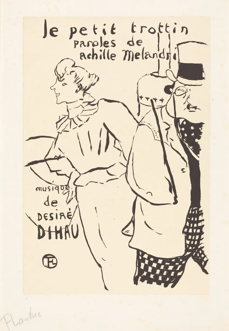 The Little Errand-Girl (Le petit trottin) by Henri de Toulouse-Lautrec