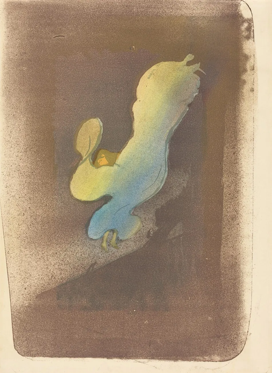 Miss Loïe Fuller by Henri de Toulouse-Lautrec