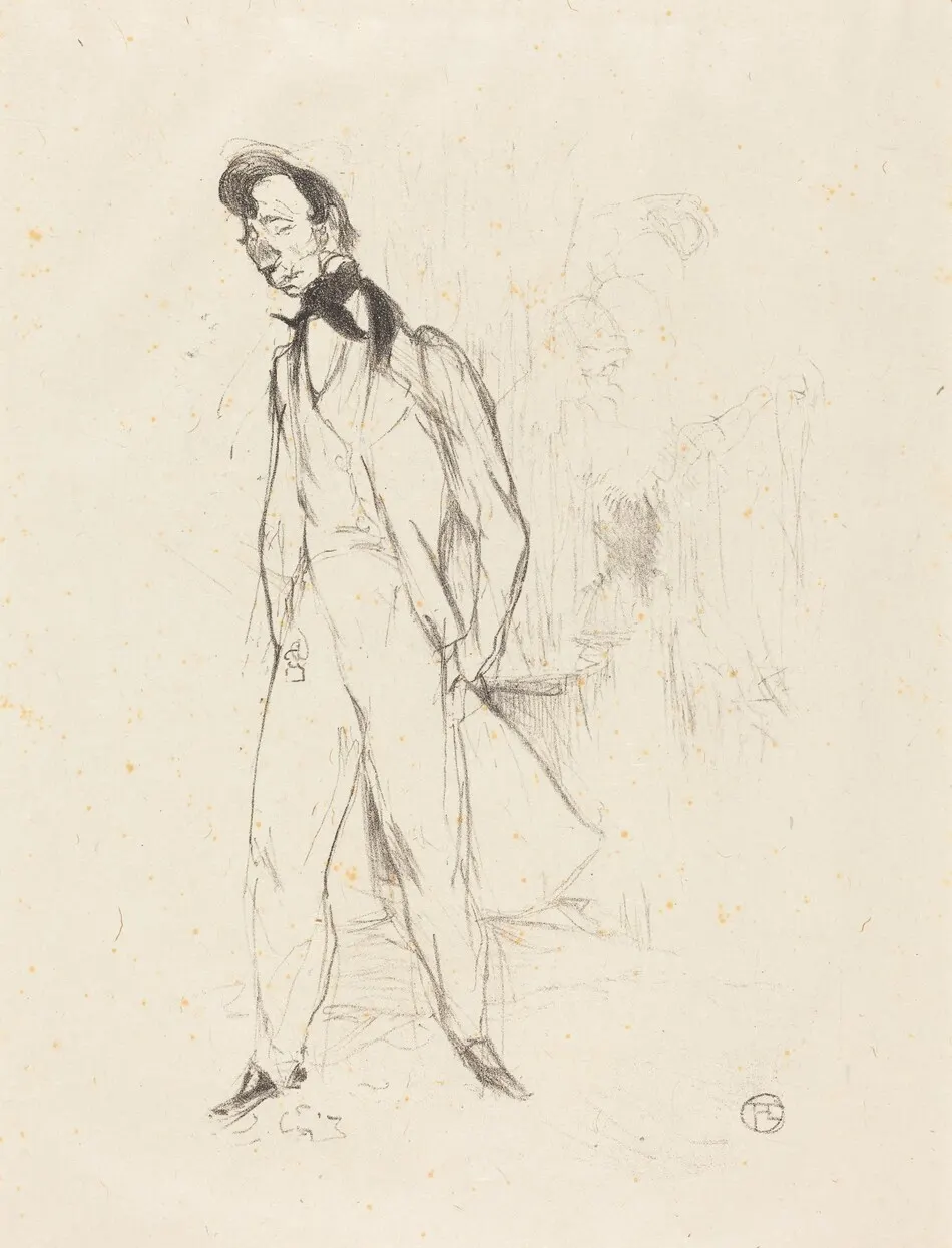 Adolphe or the Sad Young Man (Adolphe ou le jeune homme triste) by Henri de Toulouse-Lautrec