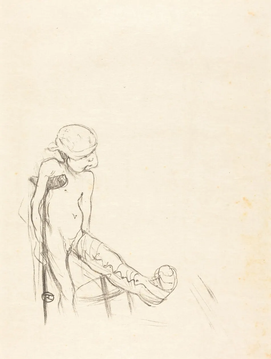 Wounded Eros (Eros vanné) by Henri de Toulouse-Lautrec