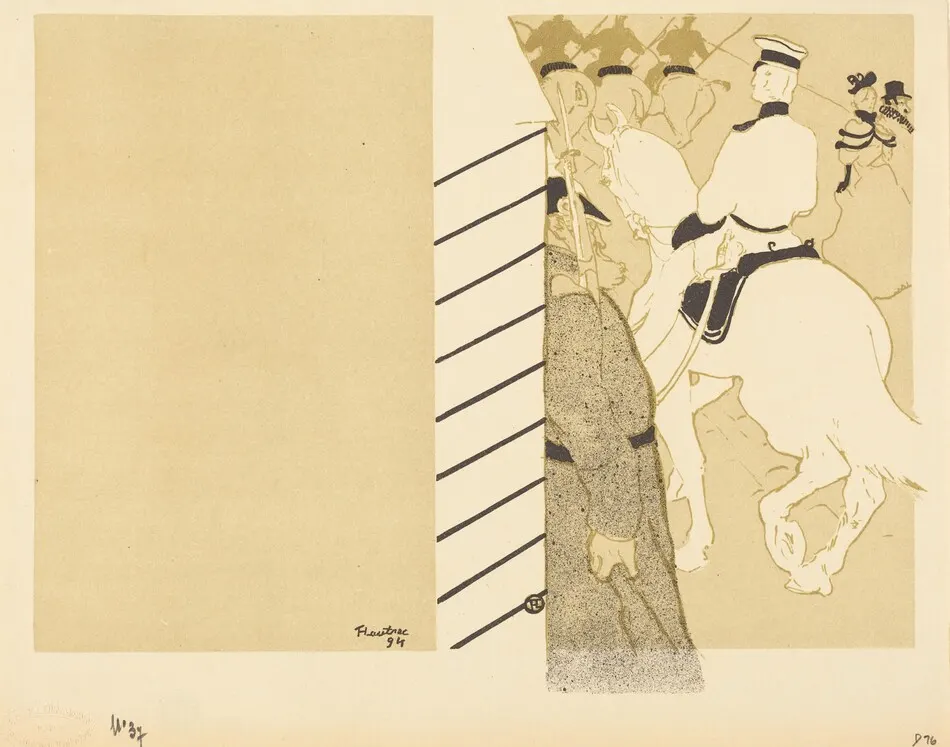 German Babylon (Babylone d'Allemagne) by Henri de Toulouse-Lautrec
