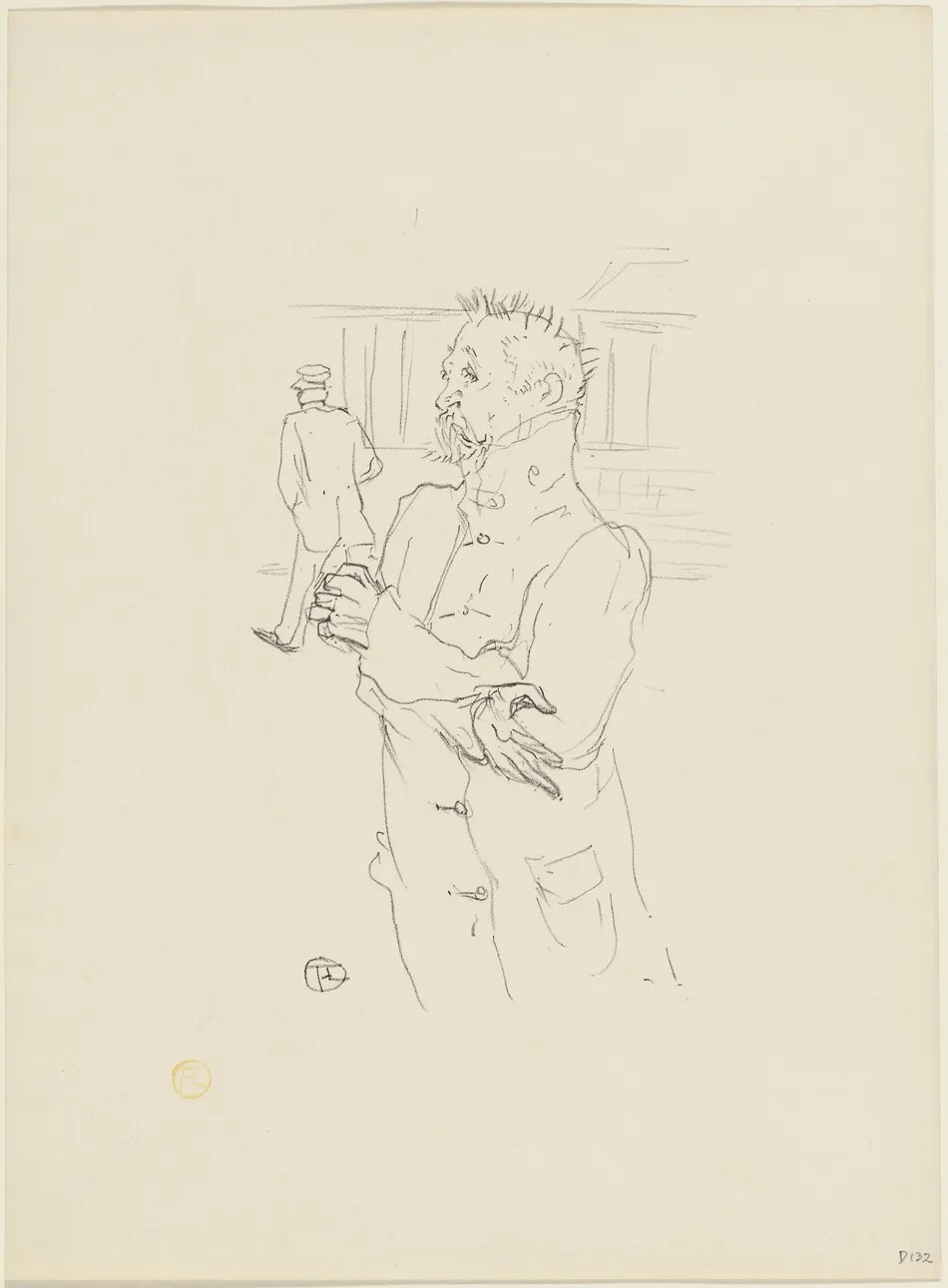 Le Fou by Henri de Toulouse-Lautrec
