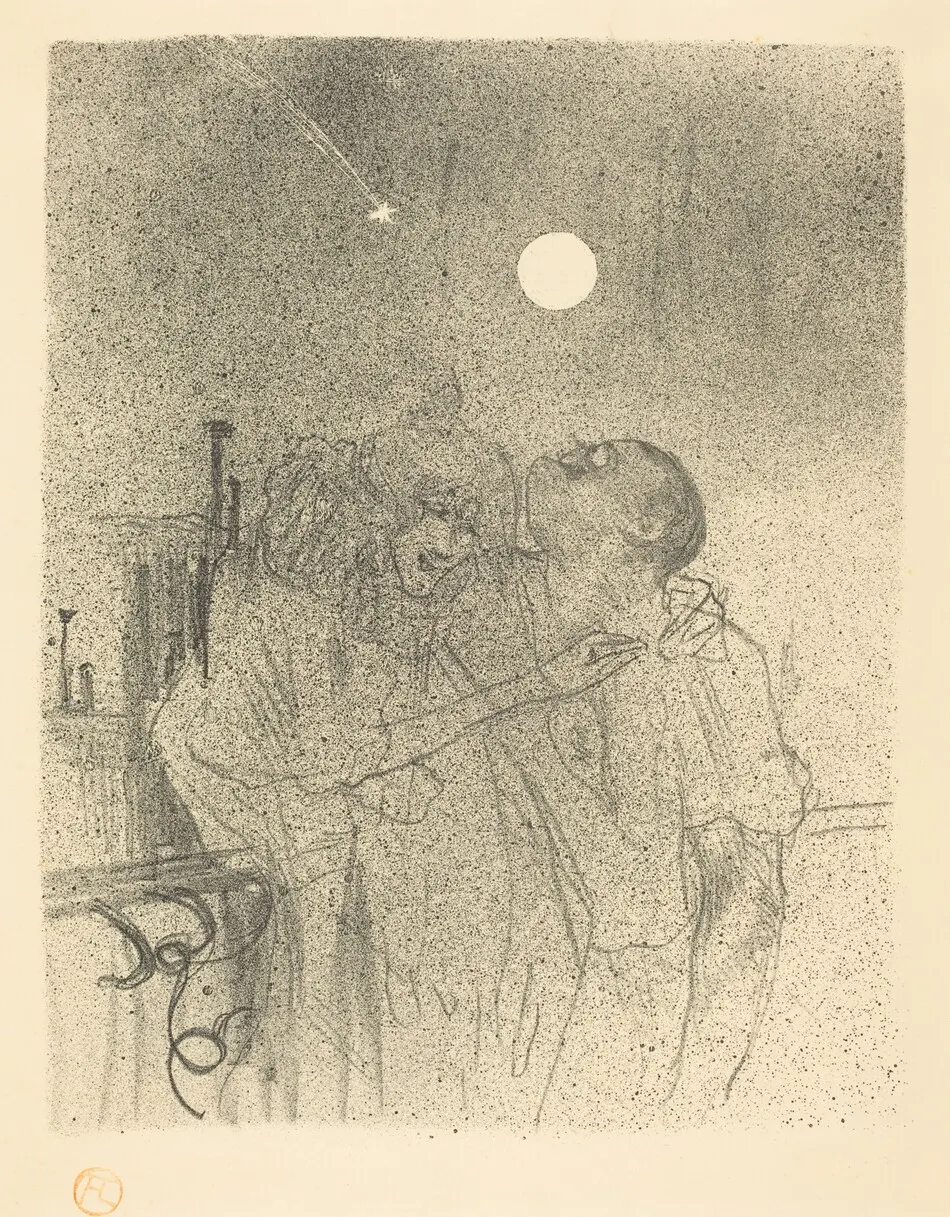 Etoiles filantes by Henri de Toulouse-Lautrec