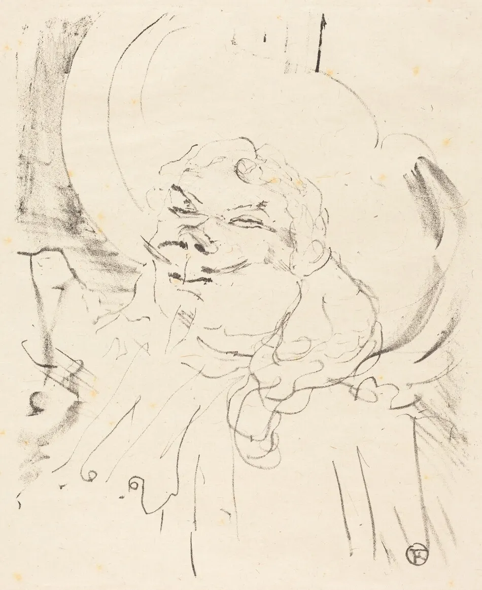 Coquelin the Elder (Coquelin aine) by Henri de Toulouse-Lautrec