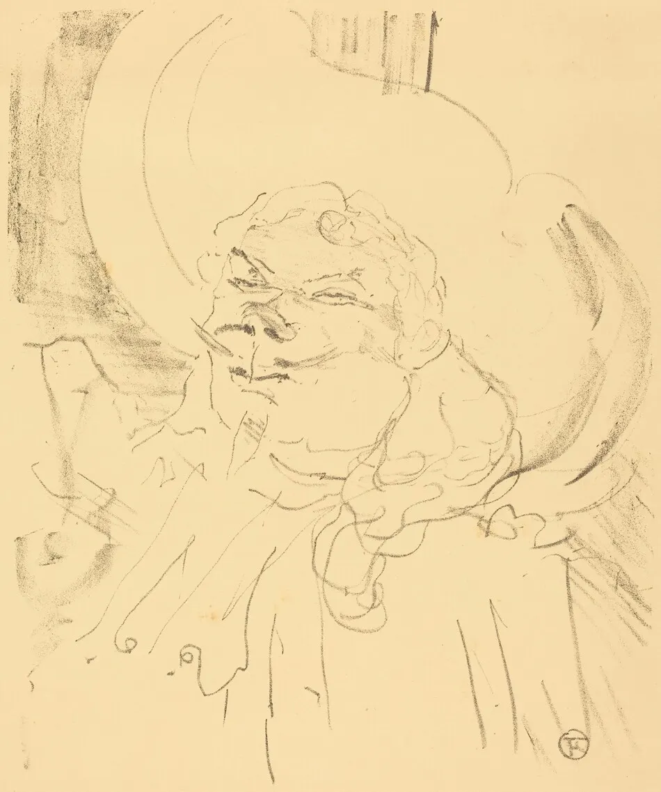 Coquelin the Elder (Coquelin aine) by Henri de Toulouse-Lautrec