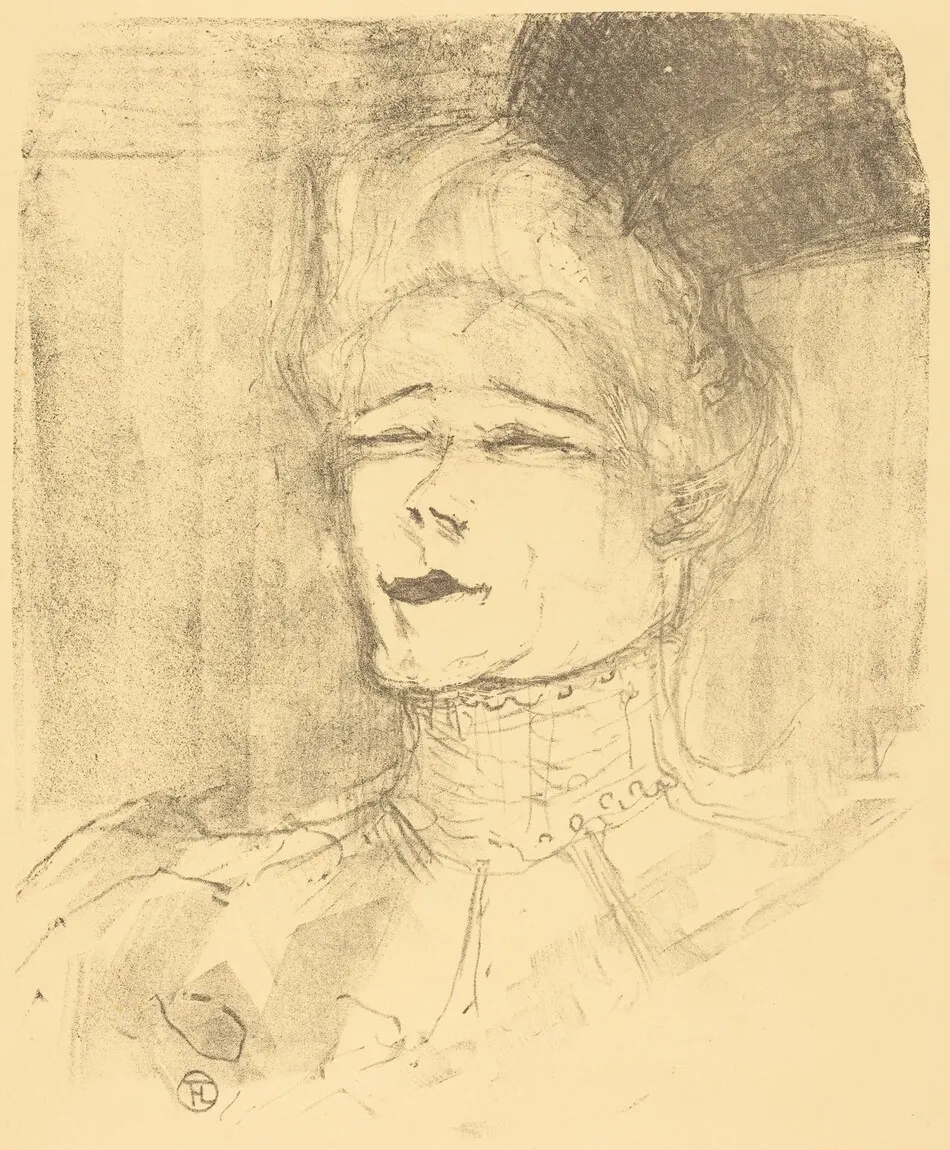 Jeanne Granier by Henri de Toulouse-Lautrec