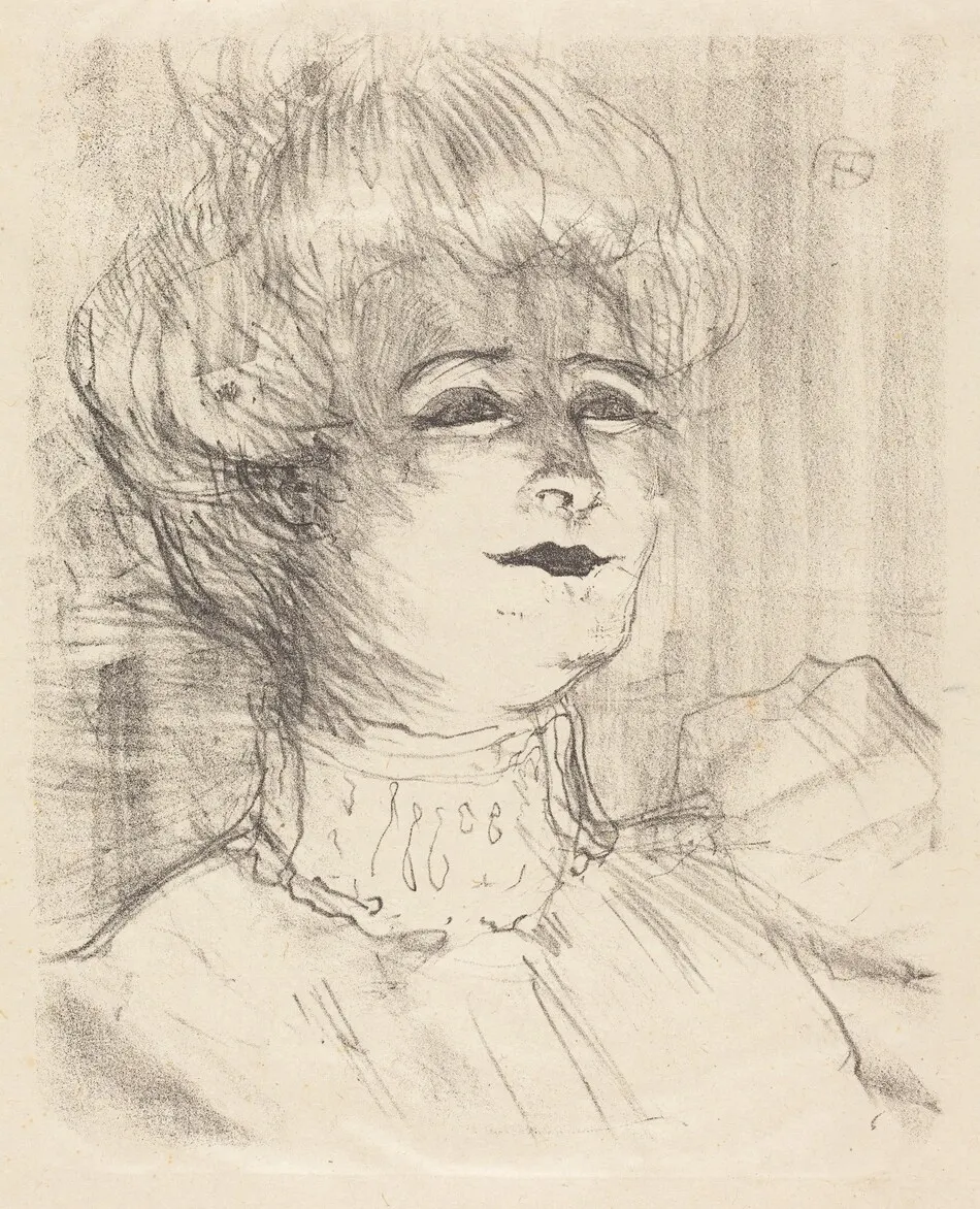 Jeanne Hading by Henri de Toulouse-Lautrec