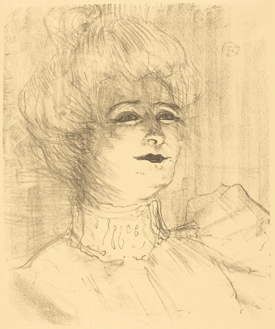 Jeanne Hading by Henri de Toulouse-Lautrec