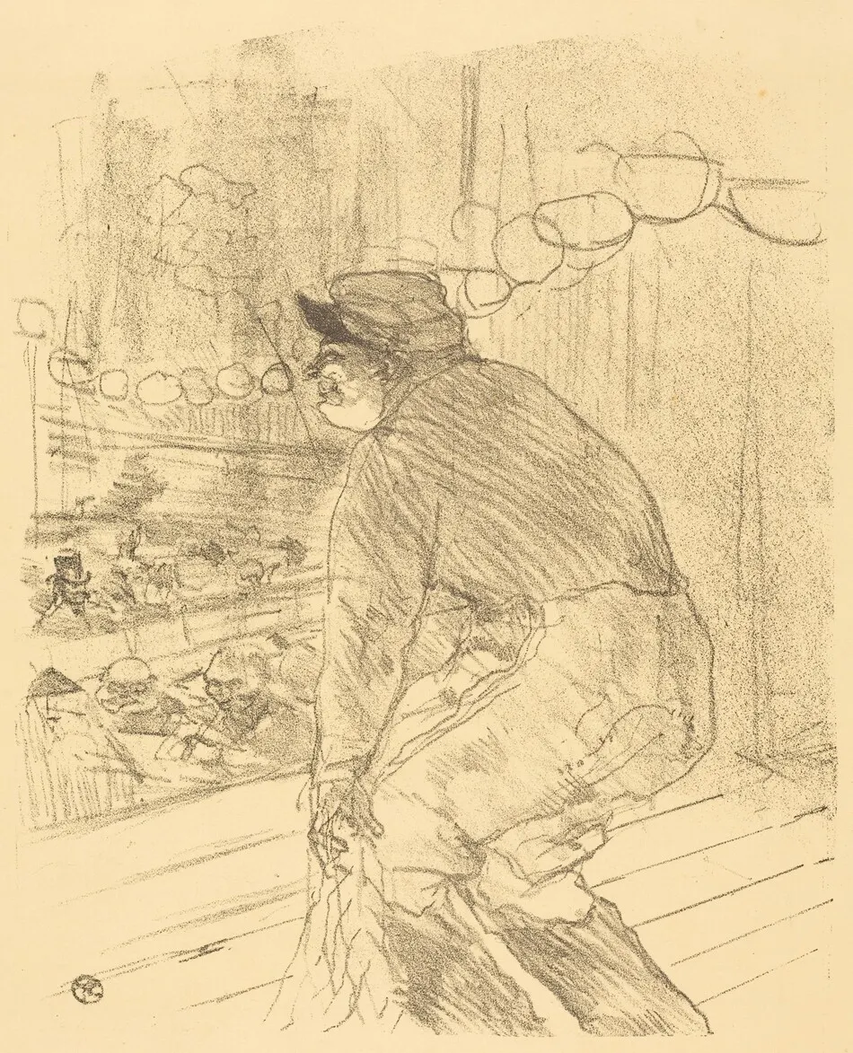 Polin by Henri de Toulouse-Lautrec