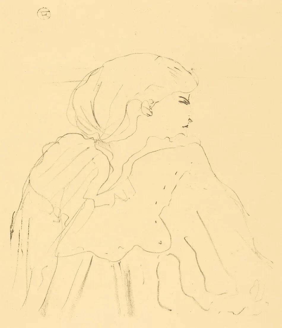 Cassive by Henri de Toulouse-Lautrec