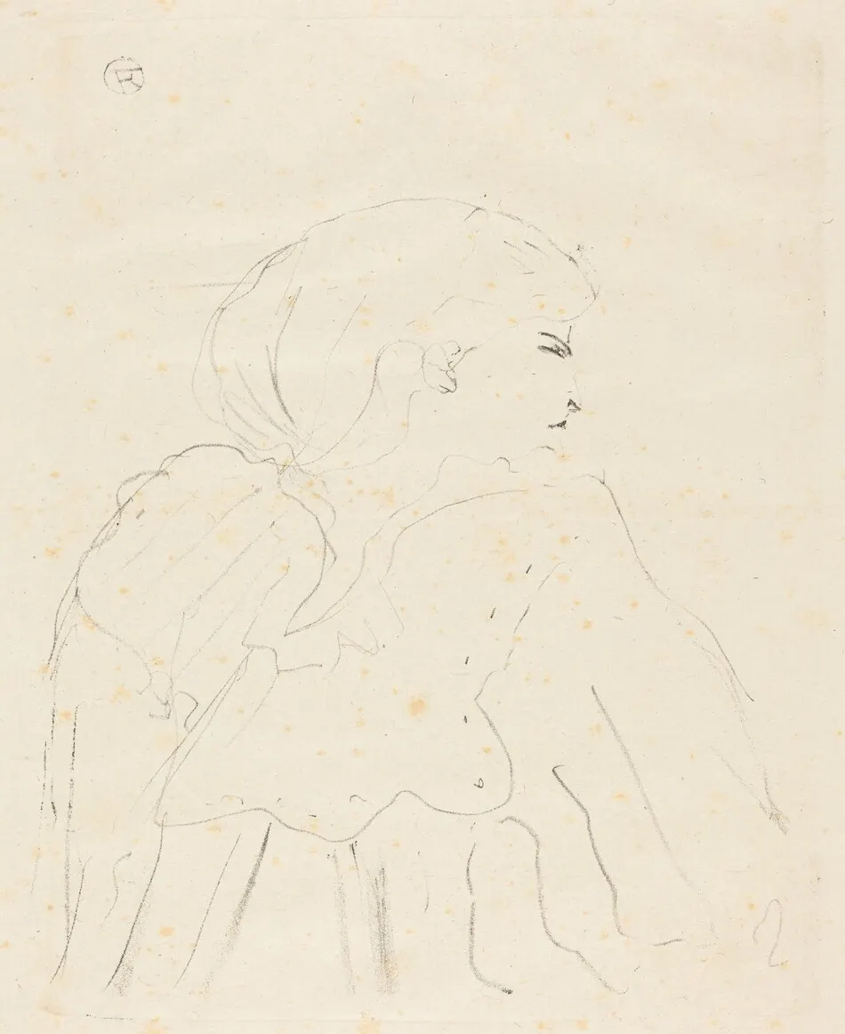 Cassive by Henri de Toulouse-Lautrec