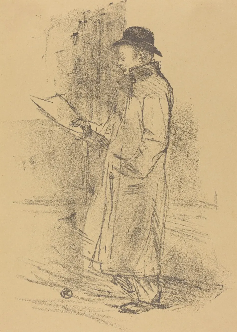 Program for "Benefice Gemier" (Programme du "Bénéfice Gémier") by Henri de Toulouse-Lautrec
