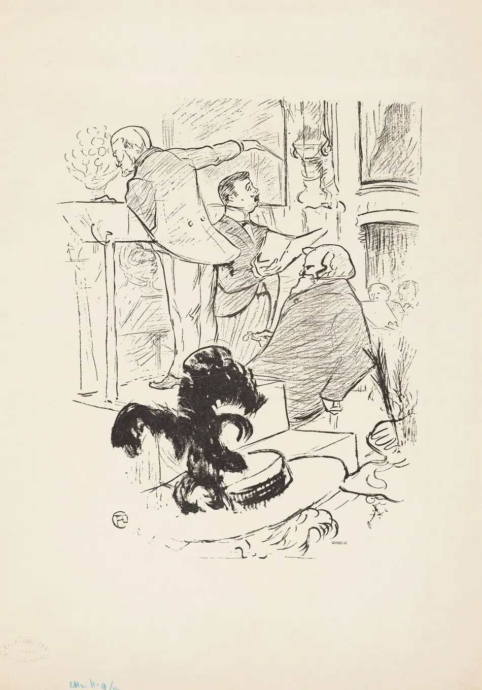 Les grands concerts de l'opera by Henri de Toulouse-Lautrec