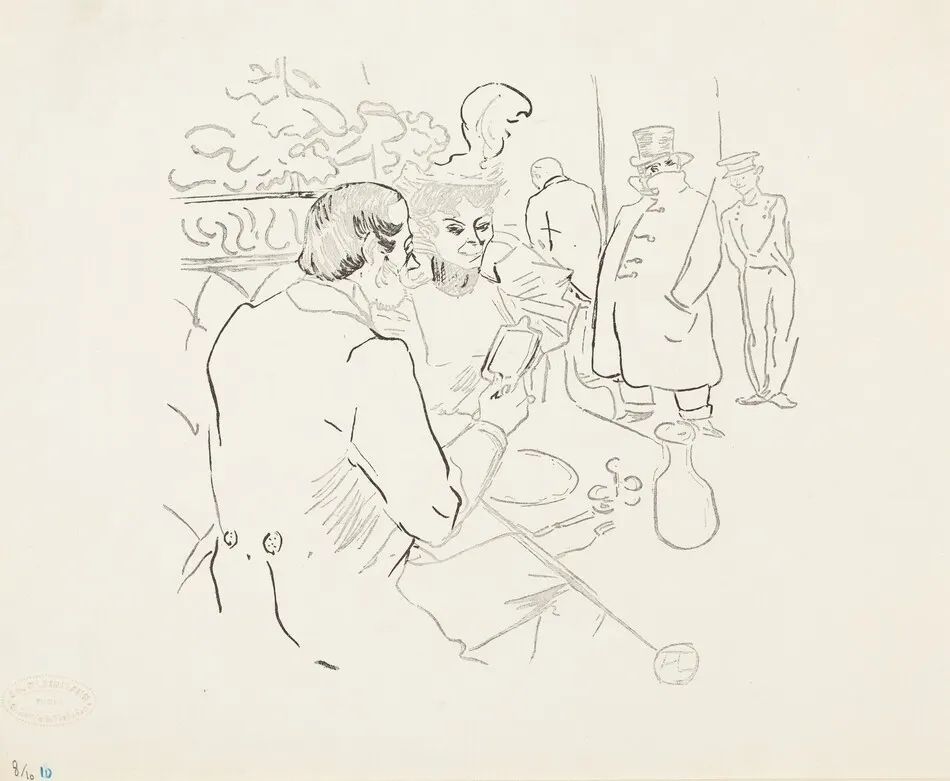 Snobism by Henri de Toulouse-Lautrec