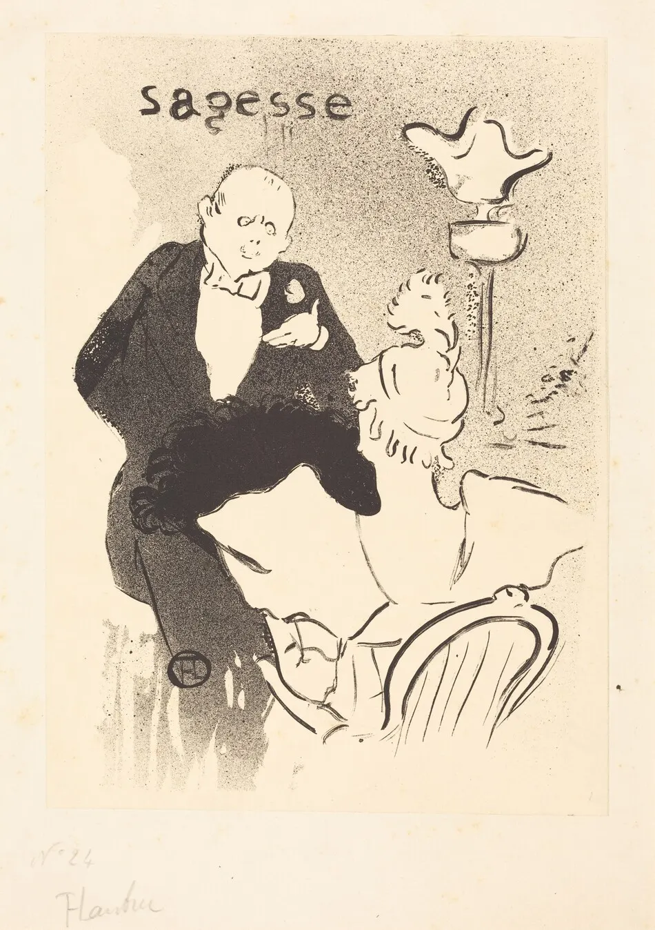 Wisdom (Sagesse) by Henri de Toulouse-Lautrec