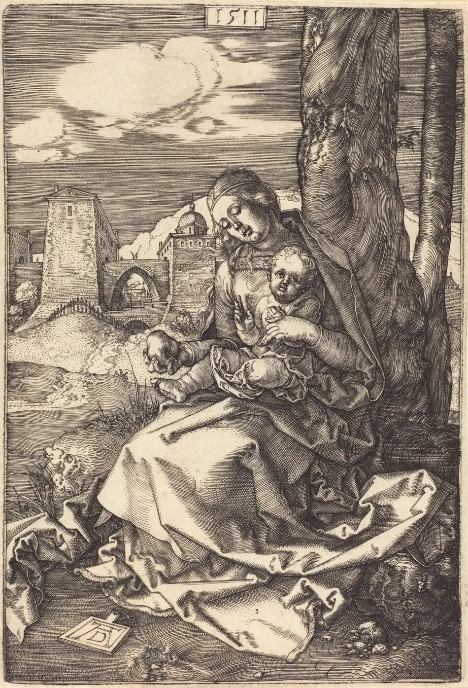 The Virgin and Child with the Pear by Albrecht Dürer