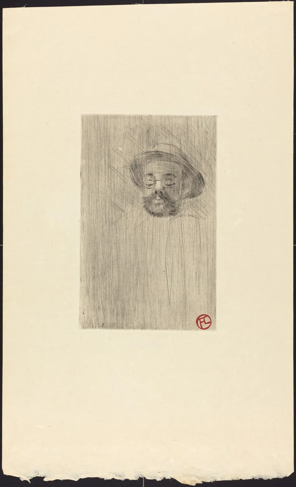 Henry Somm by Henri de Toulouse-Lautrec