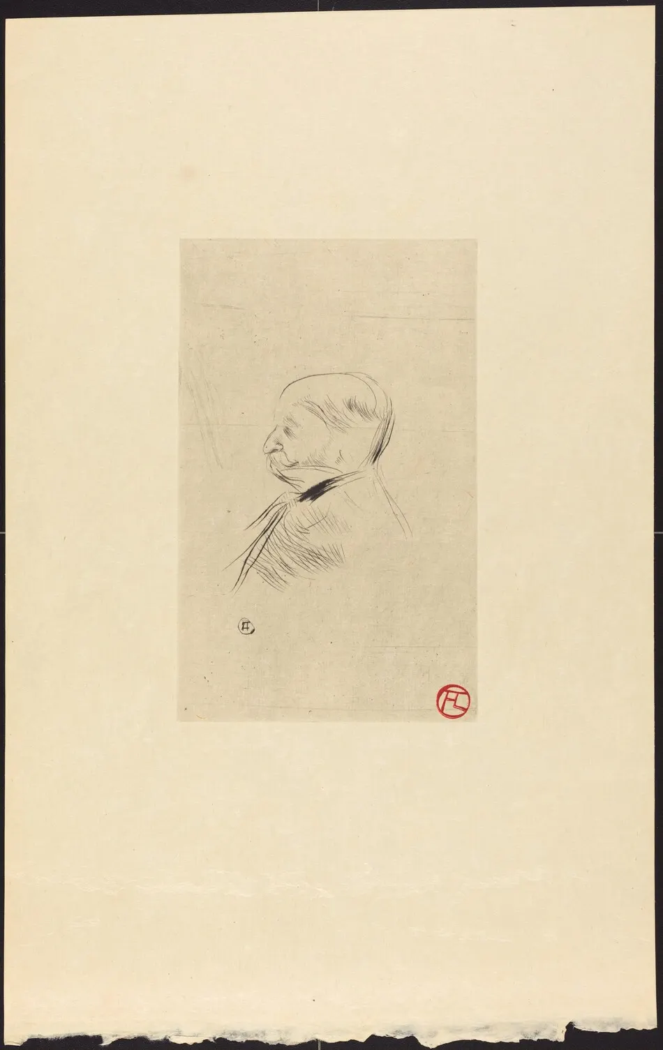 Portrait of M. X (Portrait de M. X) by Henri de Toulouse-Lautrec