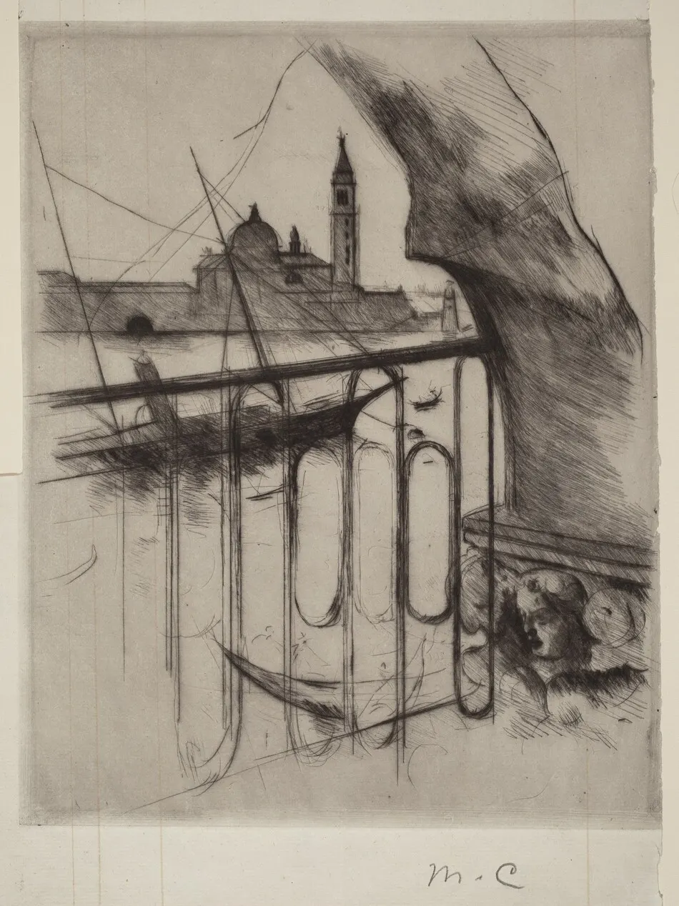 View of Venice by Mary Cassatt